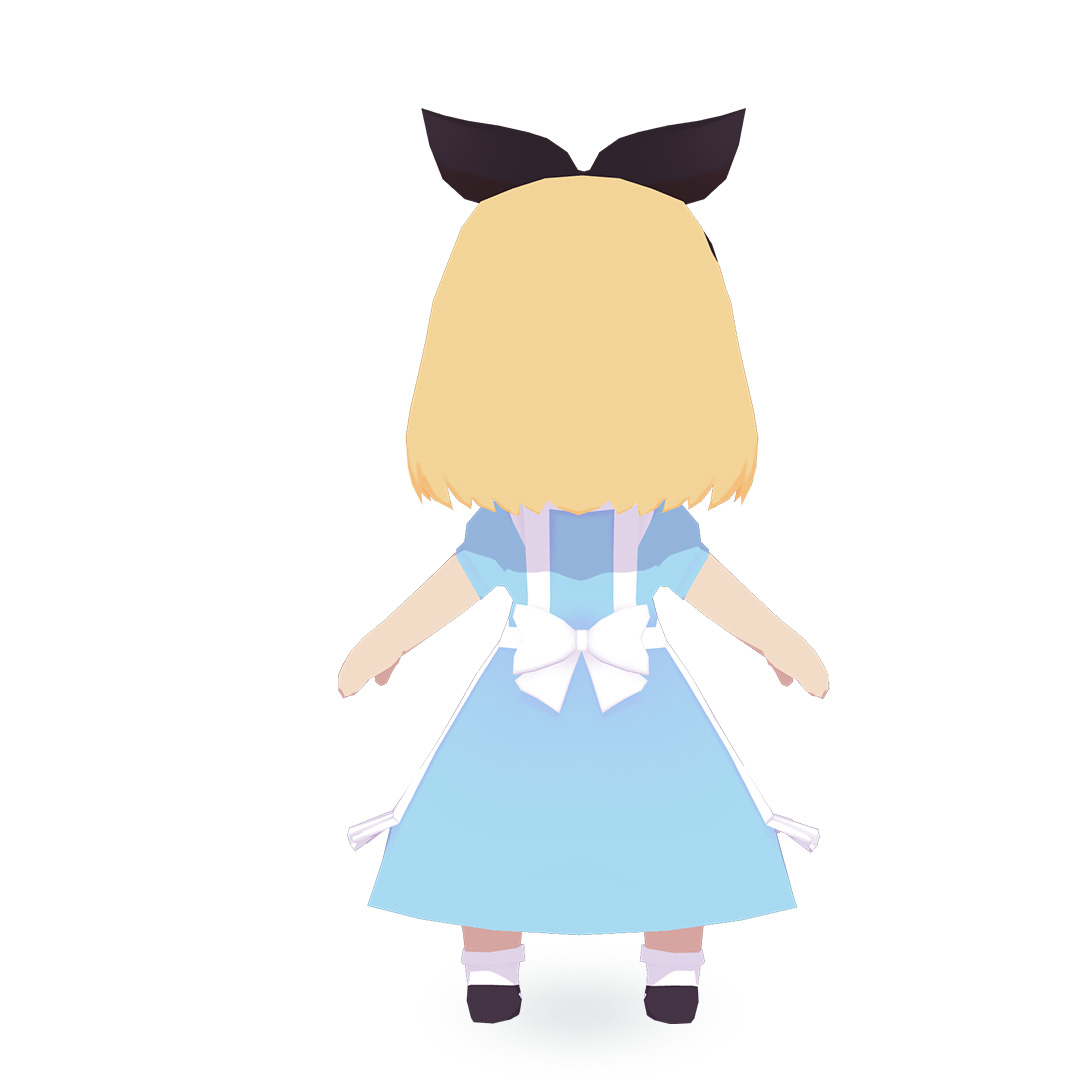 Alice of Wonder ♡ Virtual Tea Party Costume (ChibiKetai)_3