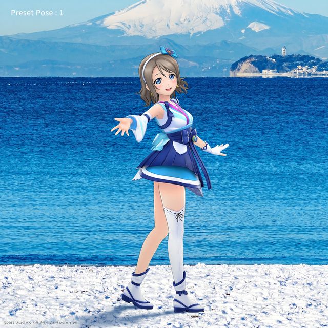 渡辺 曜 （「未熟DREAMER」衣装）ホロモデル本体 『ラブライブ