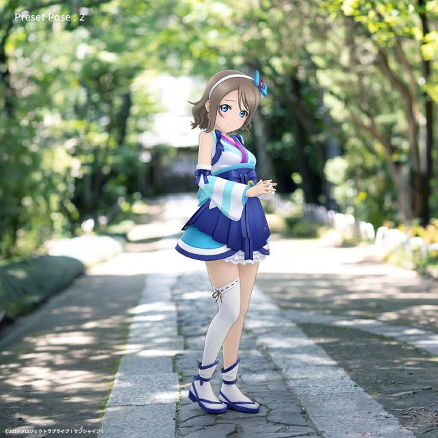 渡辺 曜 （「未熟DREAMER」衣装）ホロモデル本体 『ラブライブ