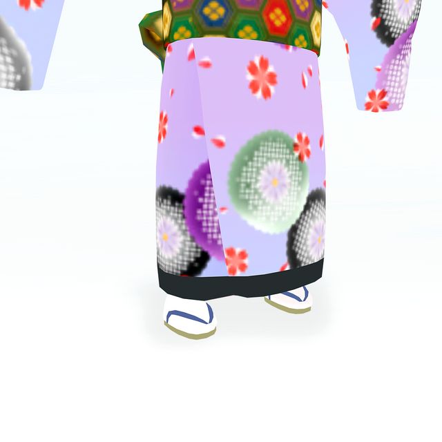 MaruinoAnime×The Tokugawa Art Museum Kimono Costume purple ver.(Chibiketai)_5